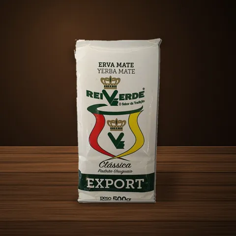 Rei Verde Clásica yerba mate package