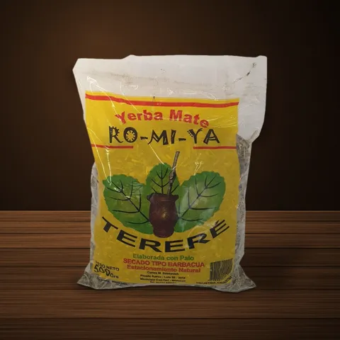 Pacote de erva-mate RO-MI-YA Barbacuá Tereré