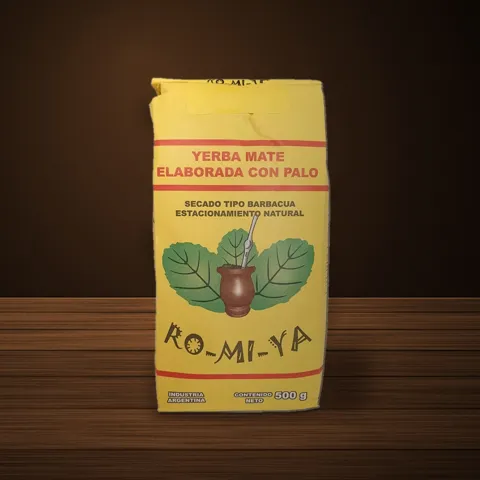 Paquete de yerba RO-MI-YA Barbacuá
