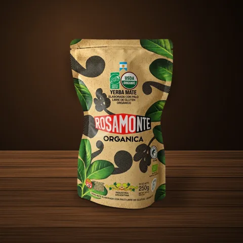 Paquete de yerba Rosamonte Orgánica