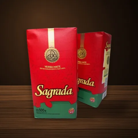 Sagrada Tradicional yerba mate package