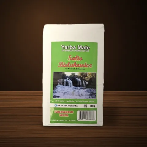 Paquete de yerba Salto Bielakowicz Barbacuá