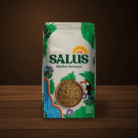 Pacote de erva-mate Salus Hierbas Serranas