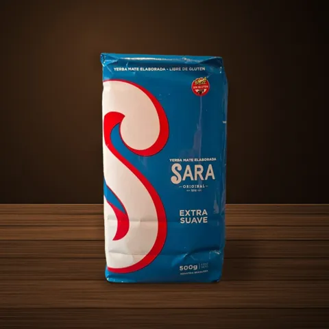 Pacote de erva-mate Sara Extra Suave