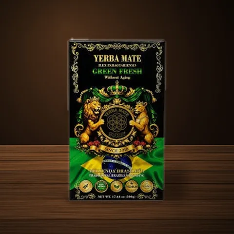 Suria Green Fresh yerba mate package