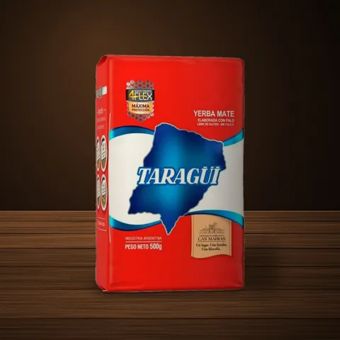 Pacote de erva-mate Taragüí Tradicional (Con palo)