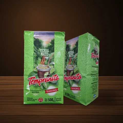 Paquete de yerba Tempranita Suave