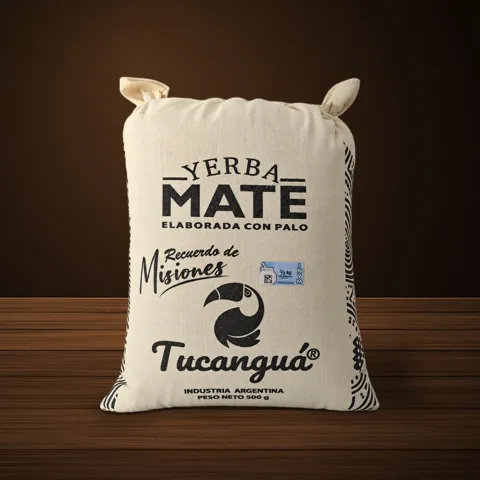 Tucanguá Tradicional yerba mate package