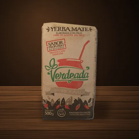 Paquete de yerba Verdeada Tradicional